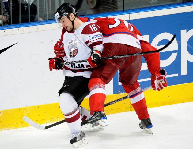 Latvijas hokeja izlase pret Čehiju - 33
