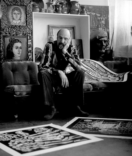 Jurijs Žitluhins. „Gunārs Krollis – grafiķis, Latvijas Mākslas akadēmijas profesors, oforta meistardarbnīcas vadītājs” 1972.