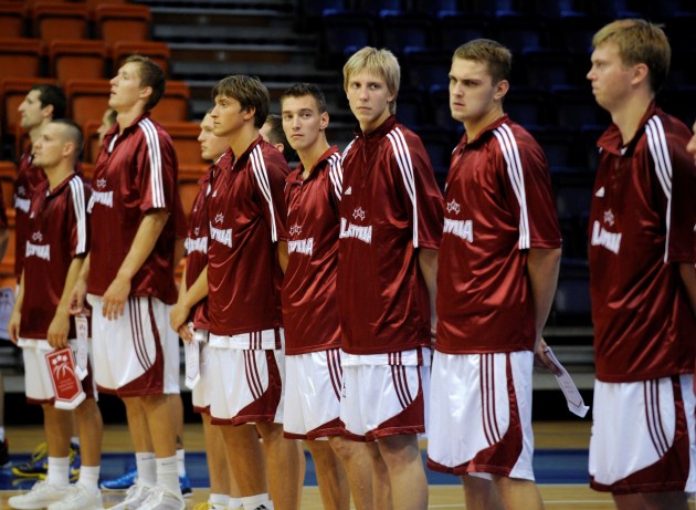 Latvijas-Polijas pārbaudes spēle basketbolā - 1