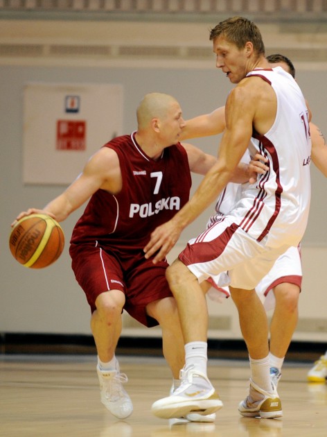 Latvijas-Polijas pārbaudes spēle basketbolā - 8