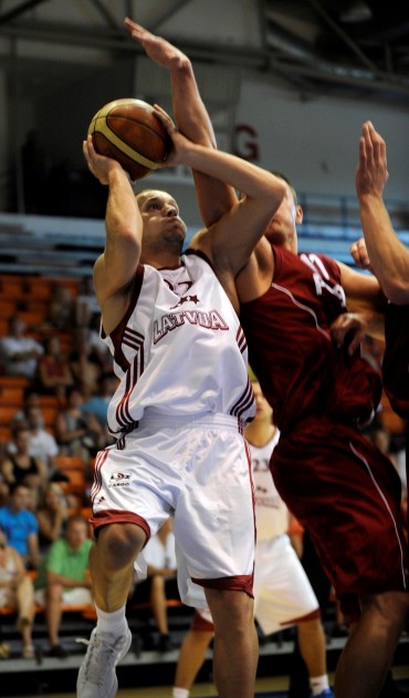 Latvijas-Polijas pārbaudes spēle basketbolā - 9