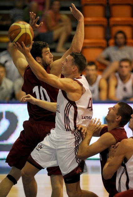 Latvijas-Polijas pārbaudes spēle basketbolā - 22