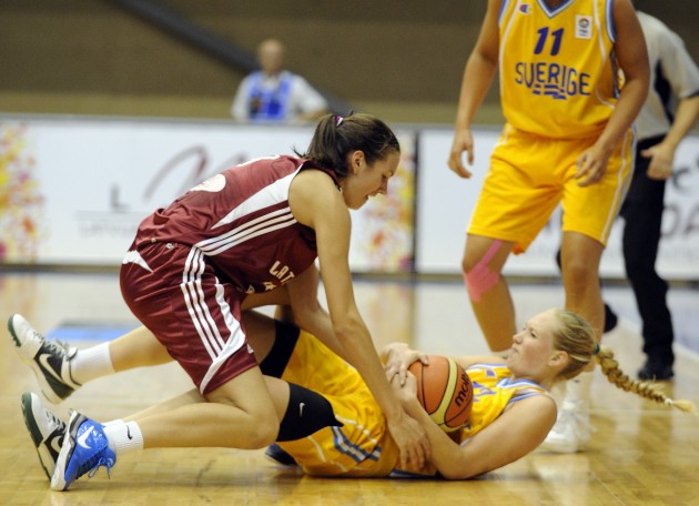 Latvija-Zviedrija U20 sieviešu basketbols - 6