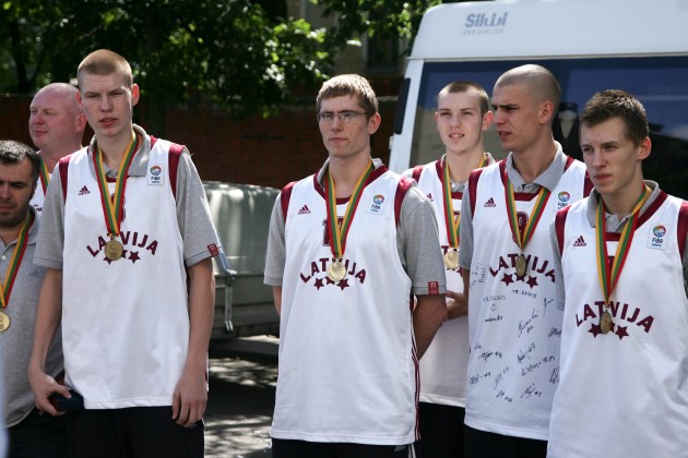 Latvijas U18 basketbolistu atgriešanās - 10