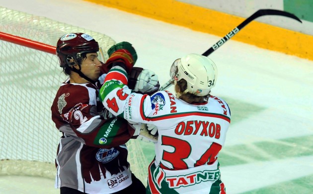 KHL: Rīgas "Dinamo" pret Kazaņas "Ak Bars" - 5