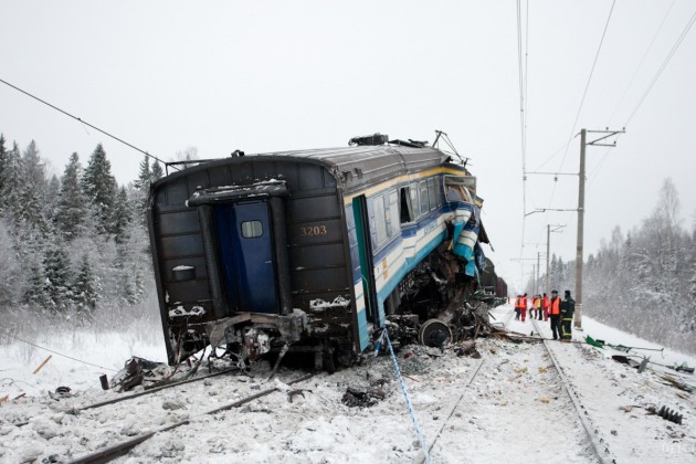 Vilciena avārija Igaunijā - 19