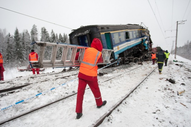 Vilciena avārija Igaunijā - 23