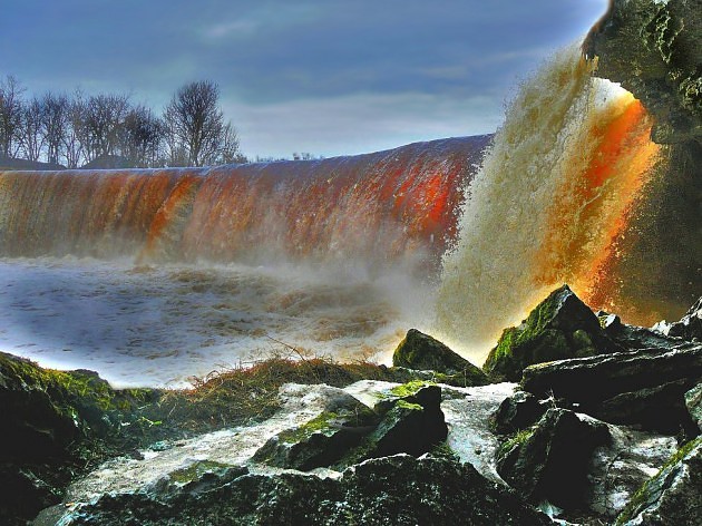 водопад Ягала - Эстония