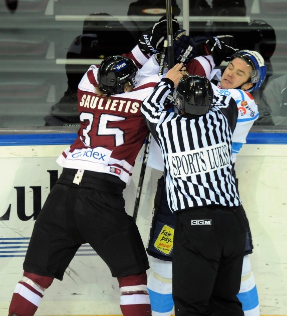 Pārbaudes spēle: Latvijas hokeja izlase pret Somiju - 19