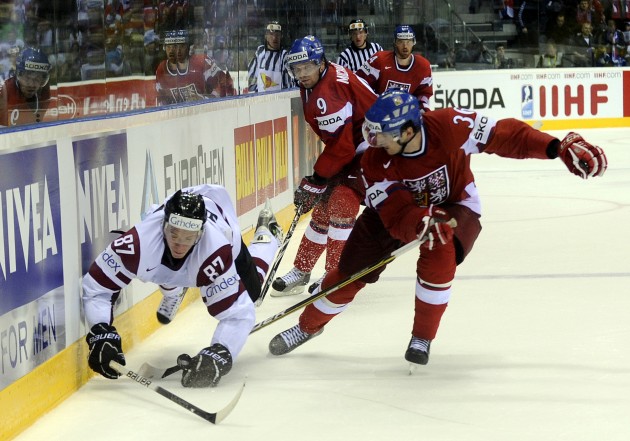 PČ hokejā: Latvija pret Čehiju - 21