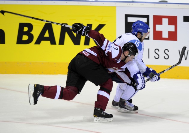 PČ hokejā: Latvija - Somija - 15