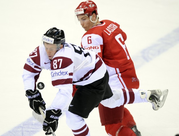 Hokejs Latvija - Dānija - 15