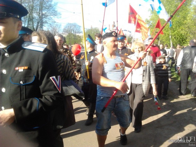 Марш чёрносотинцев в Риге - 28