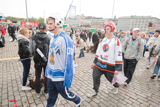 Somijā atzīmē uzvaru hokeja PČ - 26