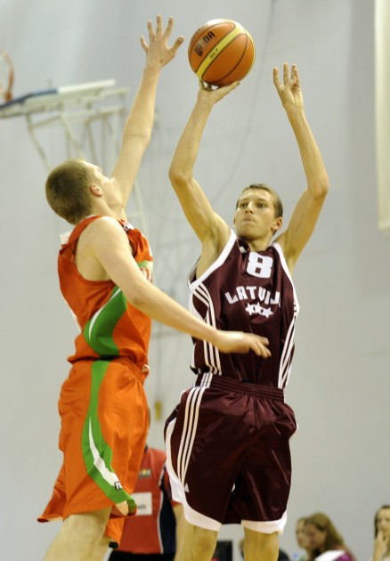 Latvijas U-19 izlases basketbolistu pārbaudes spēle - 12