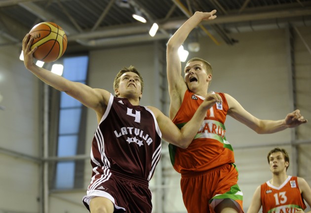 Latvijas U-19 izlases basketbolistu pārbaudes spēle - 14