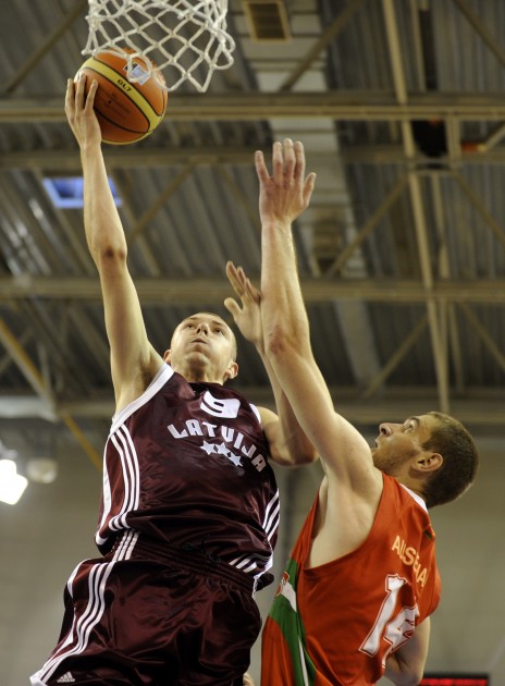 Latvijas U-19 izlases basketbolistu pārbaudes spēle - 17