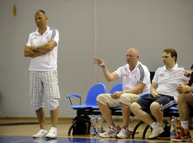 Latvijas U-19 izlases basketbolistu pārbaudes spēle - 19