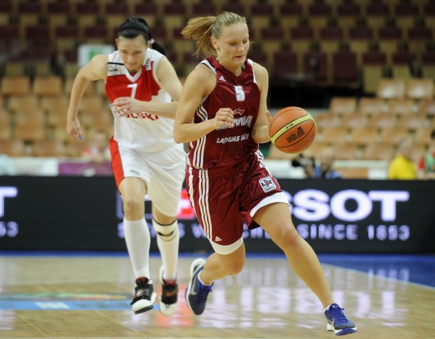Latvijas sieviešu basketbola izlase 2011 - 72