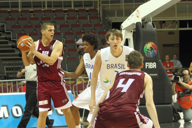 PČ U-19 basketbolā Latvija-Brazīlija - 9