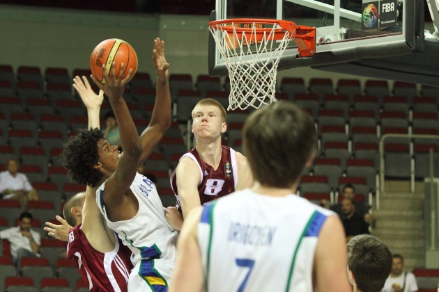 PČ U-19 basketbolā Latvija-Brazīlija - 18