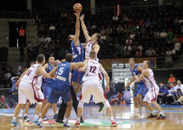 EČ basketbolā, Latvija - Serbija - 13