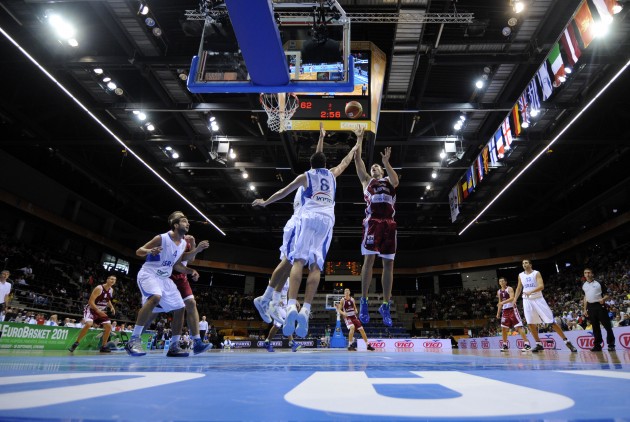 EČ basketbolā: Latvija - Izraēla - 15