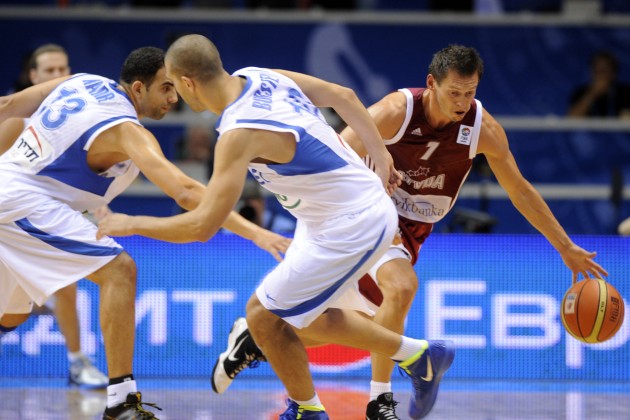 EČ basketbolā: Latvija - Izraēla - 19