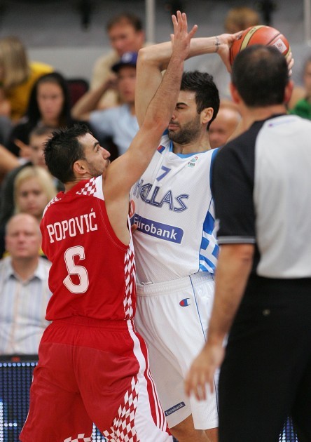 EČ basketbolā: Grieķija - Horvātija - 3