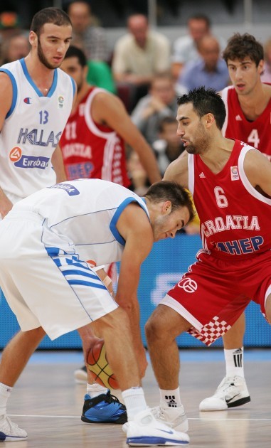 EČ basketbolā: Grieķija - Horvātija - 5