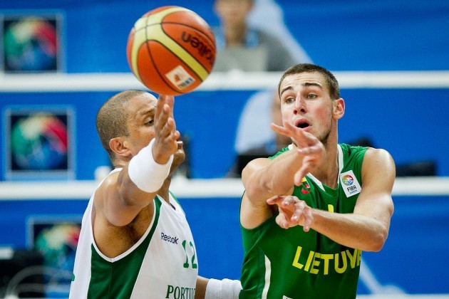 EČ basketbolā: Lietuva - Portugāle - 42