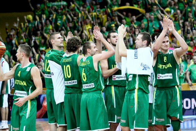 EČ basketbolā: Lietuva - Portugāle - 45