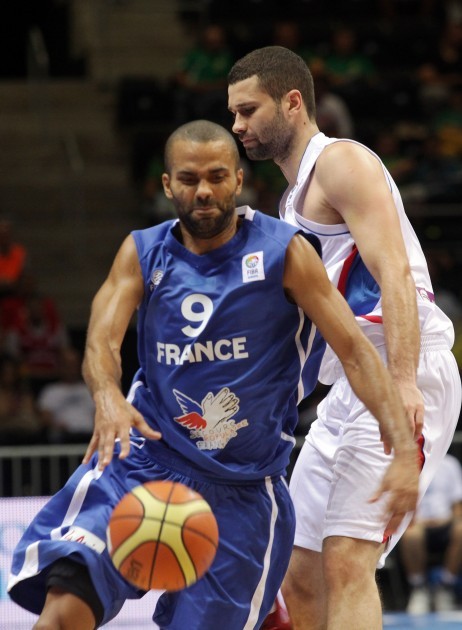 EČ basketbolā: Francija - Serbija - 12