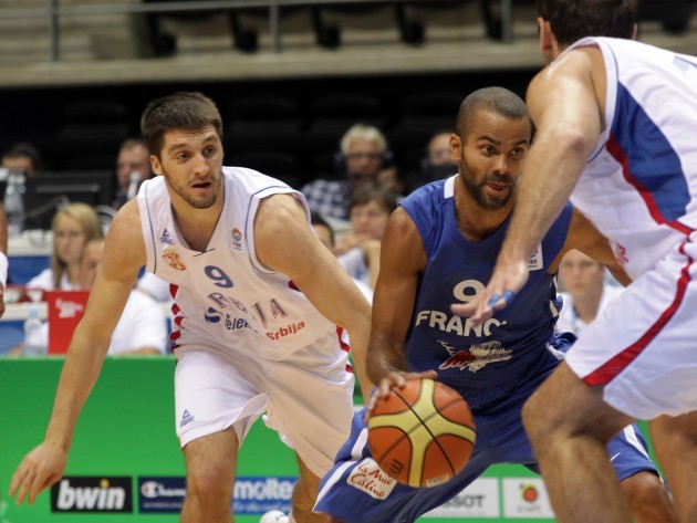 EČ basketbolā: Francija - Serbija - 14