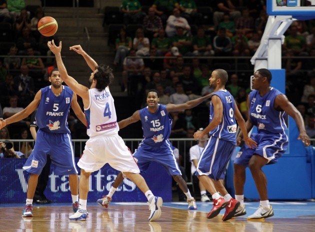 EČ basketbolā: Francija - Serbija - 22