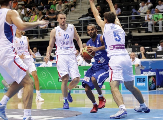 EČ basketbolā: Francija - Serbija - 24