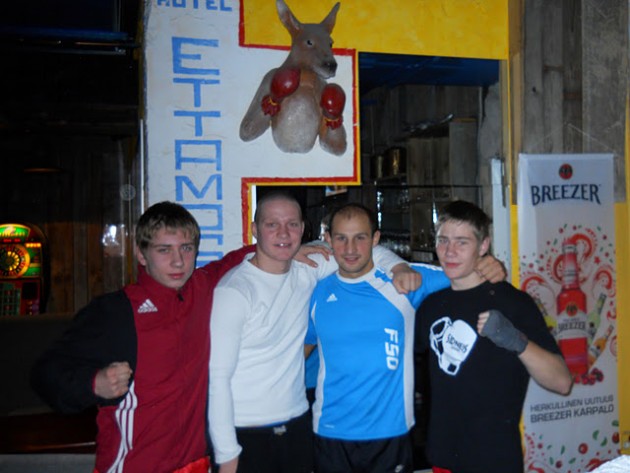 Boxing. Riga - Pori