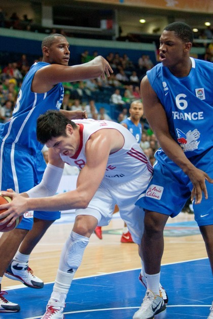 EČ basketbolā: Francija - Turcija - 14