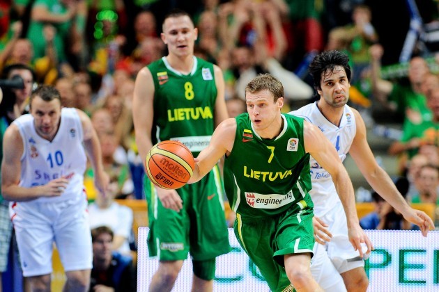 EČ basketbolā: Lietuva - Serbija - 37