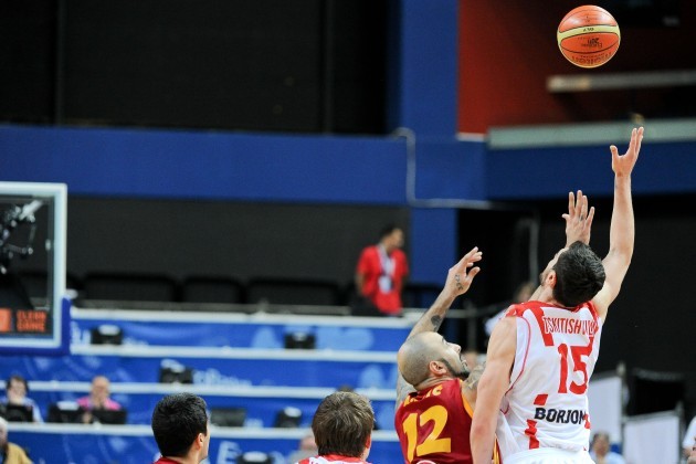 EČ basketbolā: Gruzija - Maķedonija - 1
