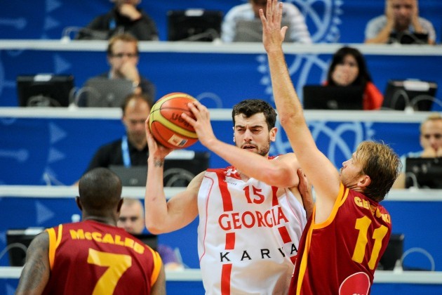 EČ basketbolā: Gruzija - Maķedonija - 20