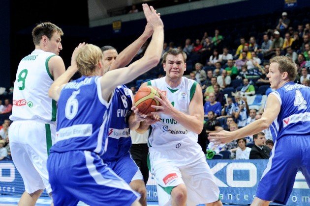 EČ basketbolā: Slovēnija - Somija - 11