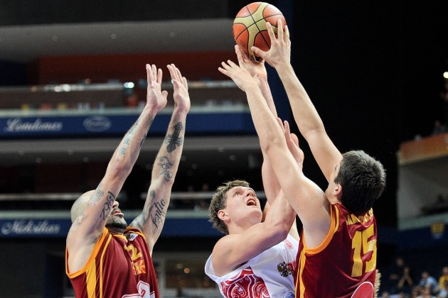 EC basketbolā: Krievija - Maķedonija - 24