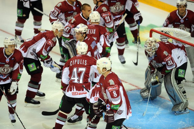 KHL spēle: Rīgas Dinamo - Maskavas CSKA - 42