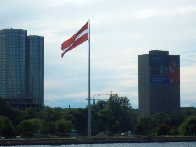 Rīga. Visslielakāis karogs