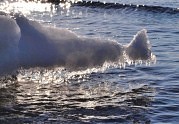 Ledus figūras pludmalē - 2