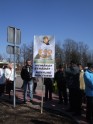 Protesta akcija Rēzeknē - 2