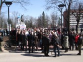 Protesta akcija Rēzeknē - 7