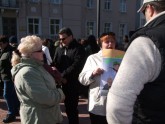 Protesta akcija Rēzeknē - 12