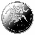  Jubilejas monēta "100 gadu olimpiskajās spēlēs" - 2